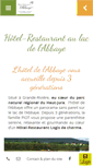 Mobile Screenshot of hotel-abbaye-jura.com